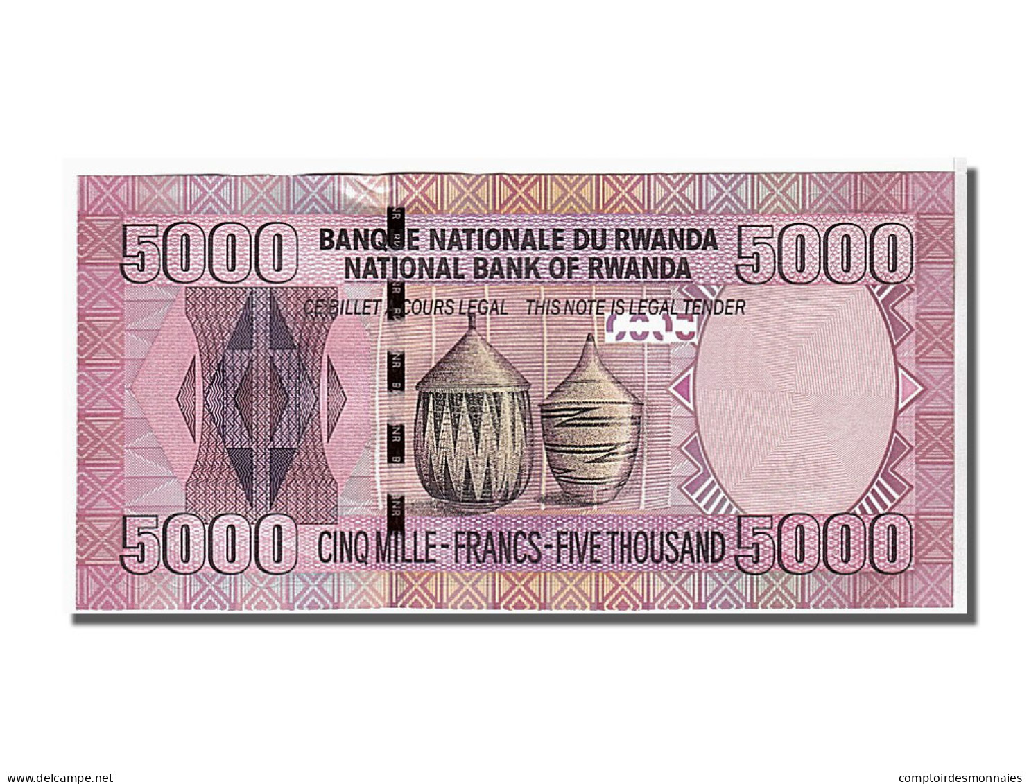 Billet, Rwanda, 5000 Francs, 2009, KM:33b, NEUF - Ruanda