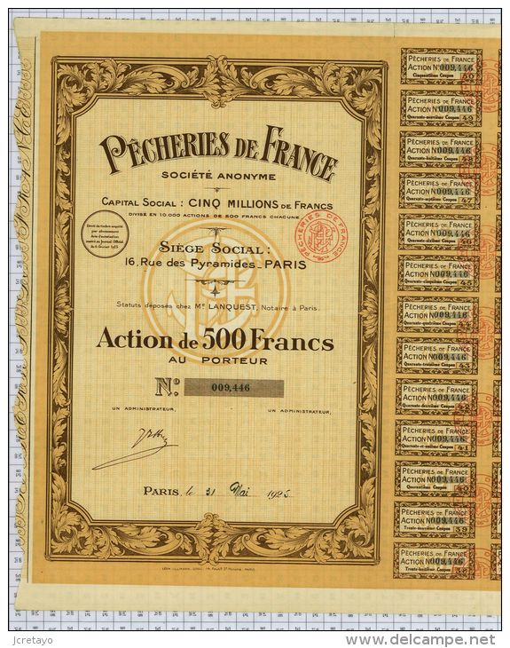 Pecheries De France - Agriculture