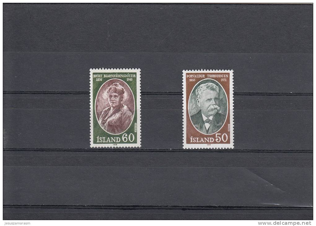 Islandia Nº 481 Al 482 - Unused Stamps
