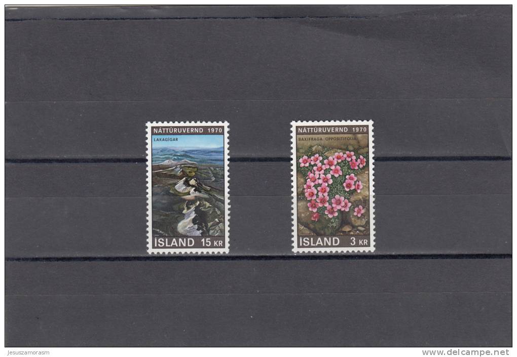 Islandia Nº 400 Al 401 - Unused Stamps