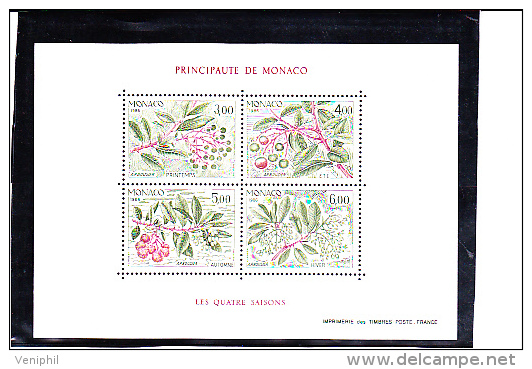 MONACO - BLOC FEUILLET N° 43 NEUF SANS CHARNIERE   -  COTE : 18 € - Other & Unclassified