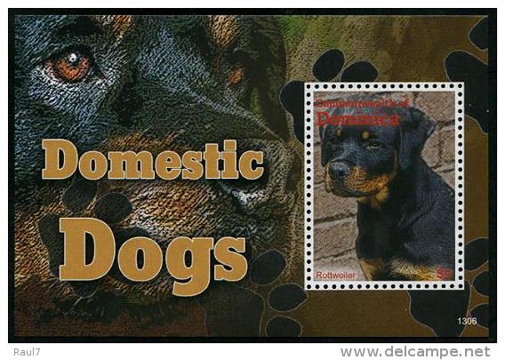 Dominica 2013 - Animaux Doméstique, Chiens II - BF Neuf // Mnh - Dominica (1978-...)