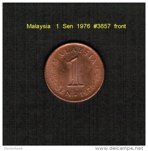 MALAYSIA    1  SEN  1976  (KM # 1) - Malaysia