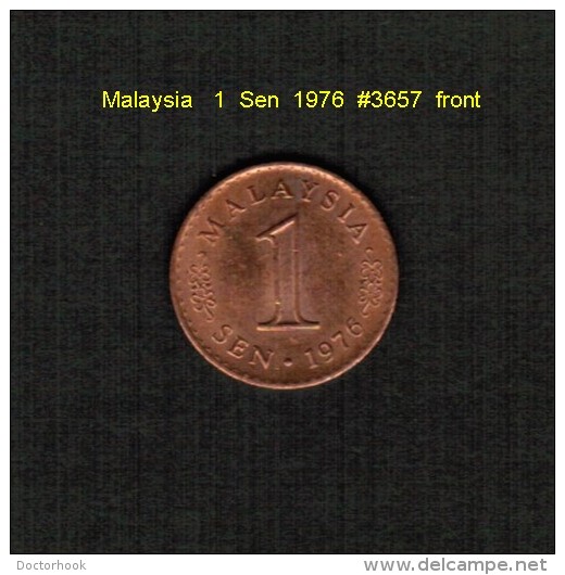 MALAYSIA    1  SEN  1976  (KM # 1) - Maleisië