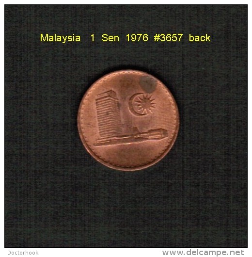 MALAYSIA    1  SEN  1976  (KM # 1) - Malaysie