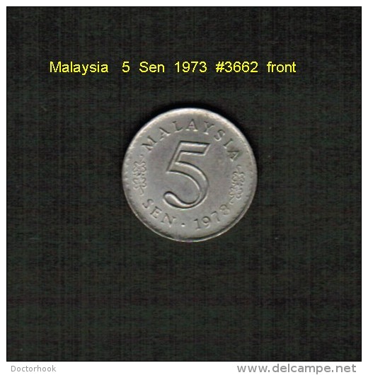 MALAYSIA    5  SEN  1973  (KM # 2) - Malaysia