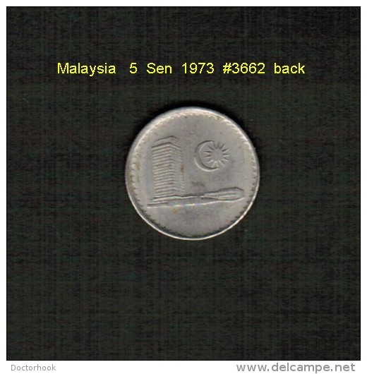 MALAYSIA    5  SEN  1973  (KM # 2) - Malaysia