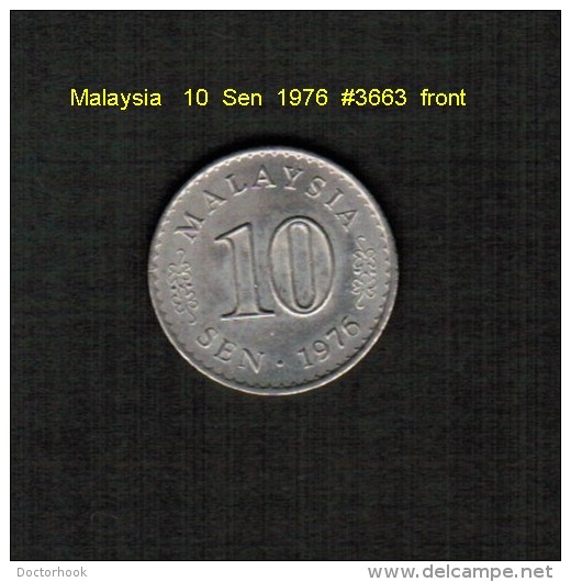 MALAYSIA    10  SEN  1976  (KM # 3) - Malaysie