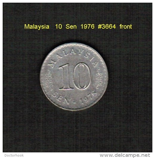 MALAYSIA    10  SEN  1976  (KM # 3) - Malaysie