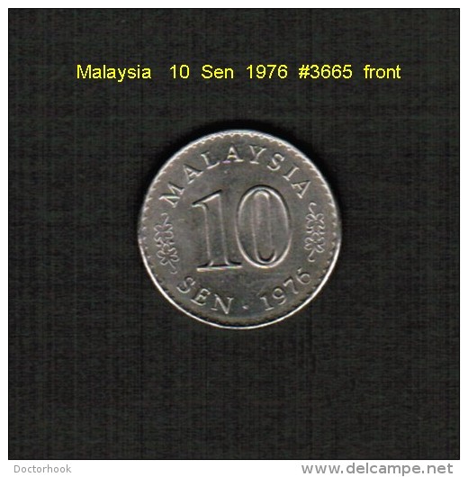 MALAYSIA    10  SEN  1976  (KM # 3) - Malasia