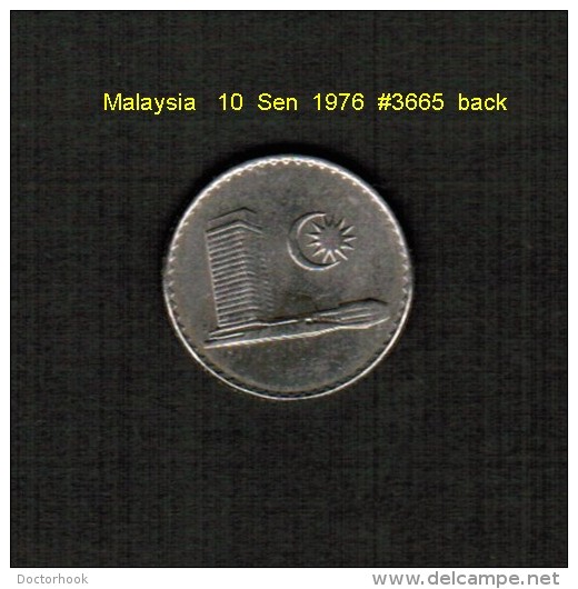 MALAYSIA    10  SEN  1976  (KM # 3) - Malaysie
