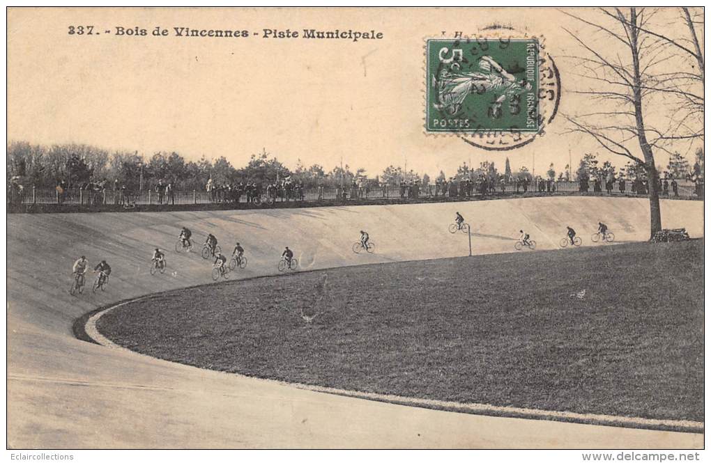 Sport   Cyclisme  Bois De Vincennes  Le Vélodrome - Ciclismo