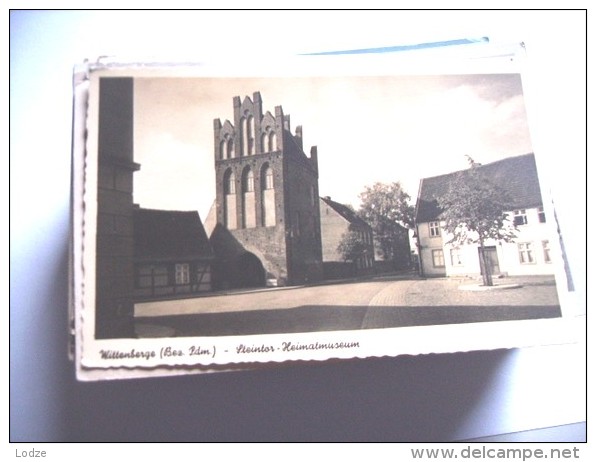 Duitsland Deutschland Allemagne Germany Brandenburg Wittenberge Tor Und Museum - Wittenberge