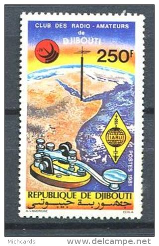 123 DJIBOUTI 1981 - Radio Amateur (Yvert 534) Neuf  ** (MNH) Sans Trace De Charniere - Dschibuti (1977-...)