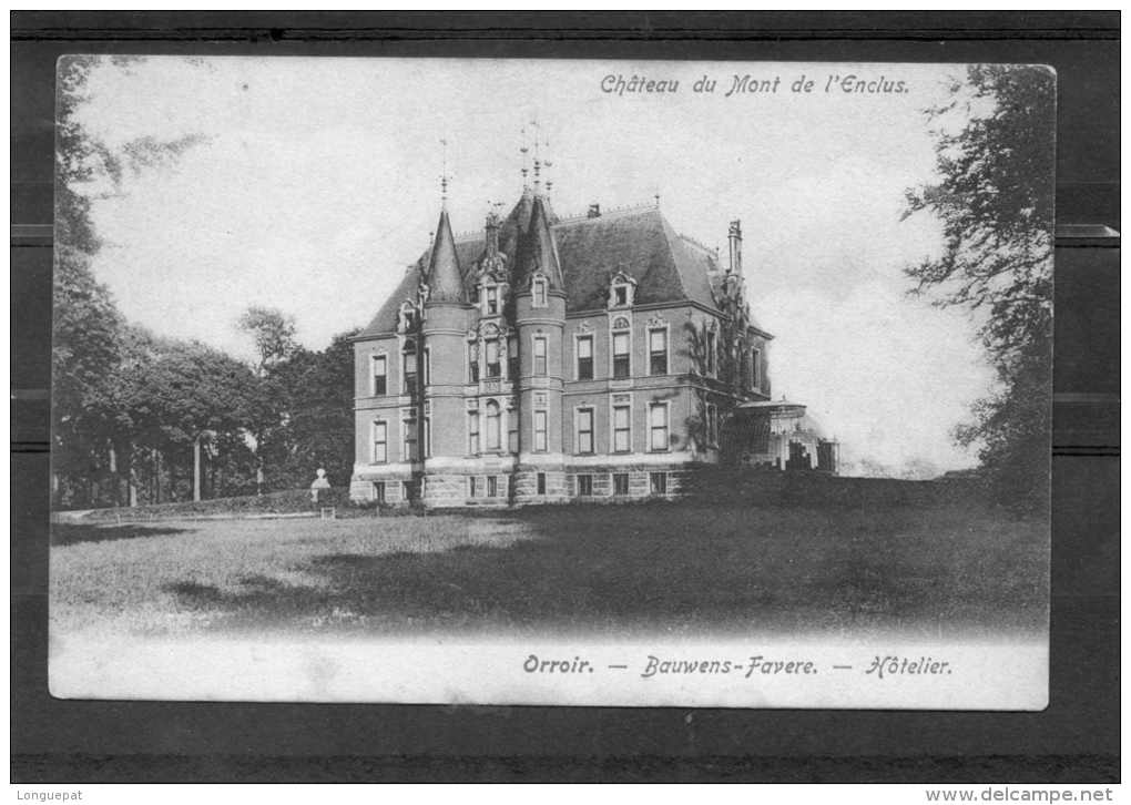 Chateau Du Mont De L'Enclus - Orroir - Bauwens-Favere - Hôtelier - Mont-de-l'Enclus