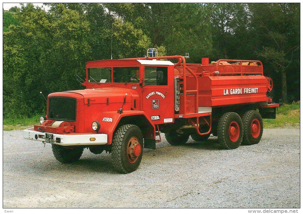 Camion Citerne Feux De Forêts Magirus. La Garde-Freinet. (Pompiers) - La Garde Freinet