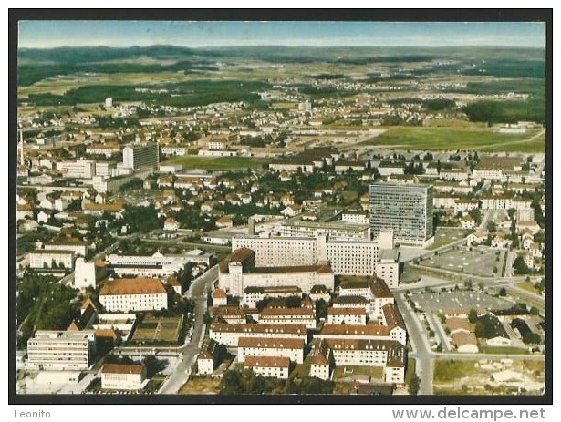 ERLANGEN Luftbild Flugaufnahme Bayern 1971 - Erlangen