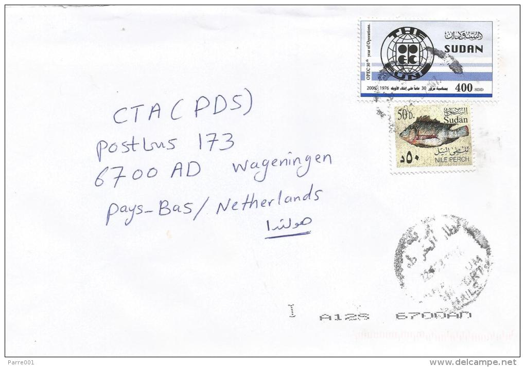 Sudan 2007 Khartoum OPEC Oil Minerals 400D Perch Fish 50D Cover - Soedan (1954-...)