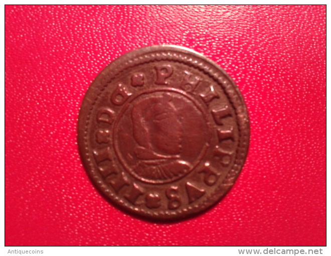 SPAIN : 16 MARAVEDIS 1662 (SEVILLA) - Münzen Der Provinzen