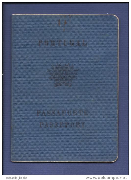 PASSEPORT / Double PASSPORT 1952 Passaporte De CASAL Portugal. Valid To SPAIN. Cancels CONSULATE + PIDE - Unclassified