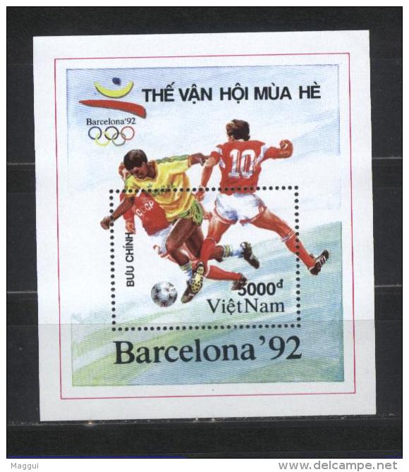 VIETNAM  BF  62 * *  Jo 1992     Football Soccer Fussball - Neufs