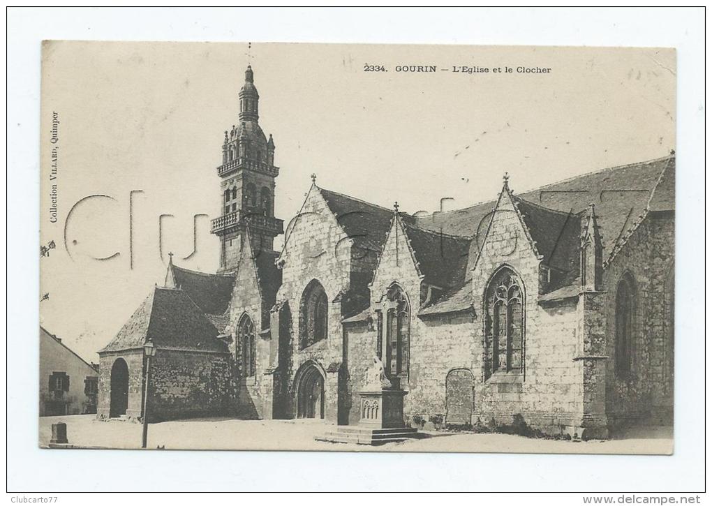 Gourin  (56) : L'église En 1905. - Gourin