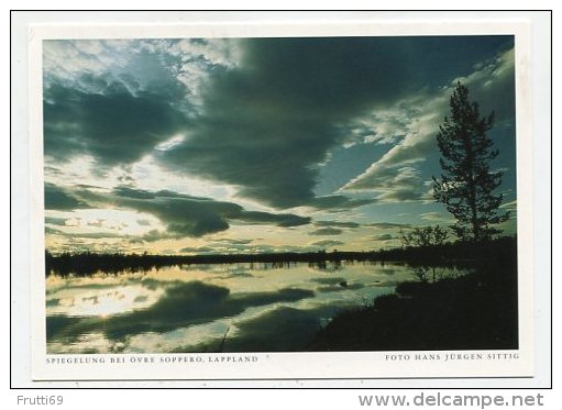 SWEDEN - AK 186231 Lappland - Spiegelung Bei Övre Soppero - Schweden