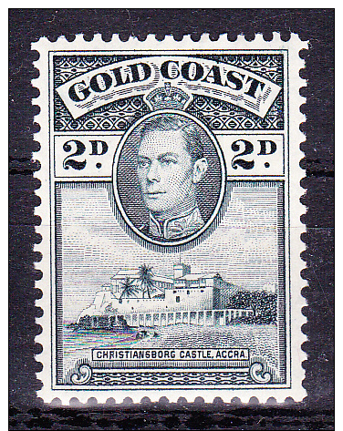 GOLD COAST    1938/41,  Def´s Set - King  G VI      , Y&T  #  116 -  2  D       Cv   0.30 E ,  ( 2006) ** MNH , VF - Costa D'Oro (...-1957)