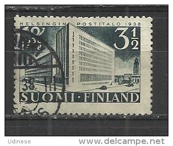 FINLAND 1938 - POST ANNIVERSARY 3,5 M - HELSINKI POST BUILDING - USED OBLITERE GESTEMPELT USADO - Used Stamps