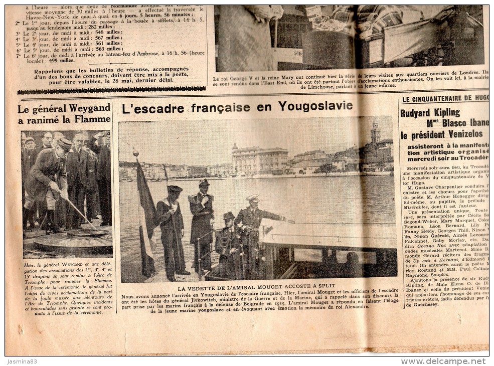 Excelsior Du Dimanche 26 Mai 1935 - Informations Générales