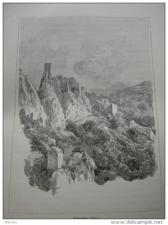 Bosnia Hercegovina  - SAMOBOR   -Gacko  -   Ca 1895    Print 1.OM19.71 - Estampes & Gravures