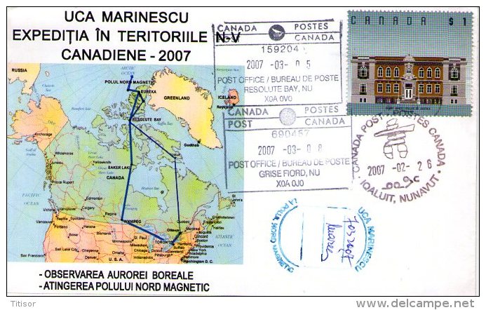 Canada NV Territory Expedition 2007 Uca Marinescu. - Arktis Expeditionen