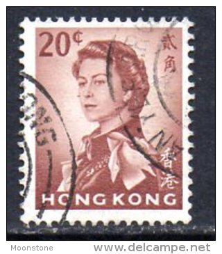 Hong Kong QEII 1962 20c Definitive, Fine Used - Usati