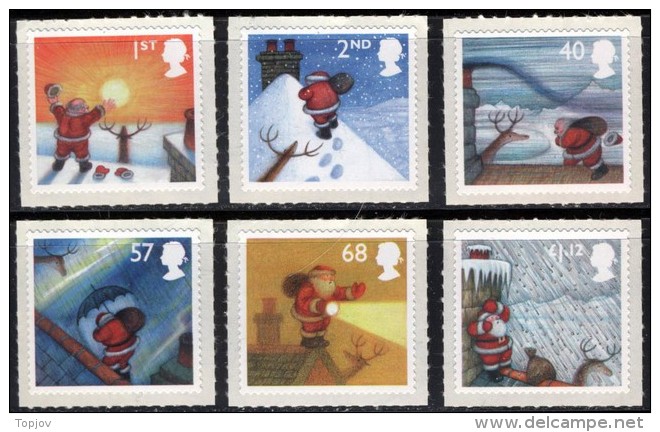 GB  - GREAT BRITAIN -  CHRISTMAS  - Self.  - 2004 - Unused Stamps