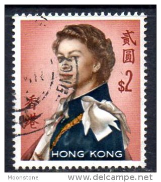 Hong Kong QEII 1962 $2 Definitive, Fine Used - Oblitérés