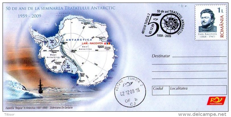Antarctic Treaty 50 Years.  Turda 2009. - Antarctic Treaty