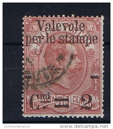 Italy: Mi 52 /  Sa 63 Used 1890 - Oblitérés