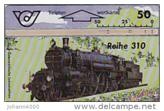 Telefonkarte Österreich Lokomotive- Reihe 310 Geb. ANK 66/401A Auflage 11.600 St. - Oesterreich
