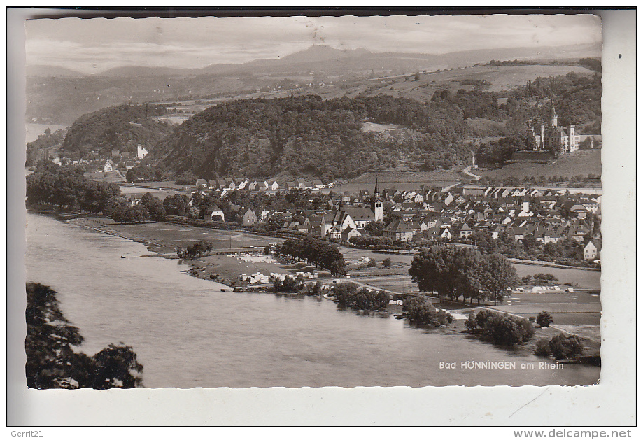 5462 BAD HÖNNINGEN, Ortsansicht, 1964 - Bad Hoenningen