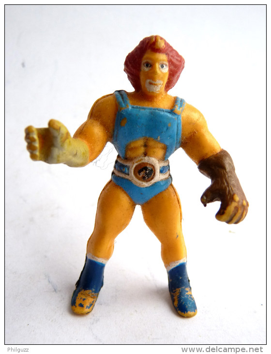 RARE Figurine COSMOCATS THUNDERCATS - 1986 - LJN MINIATURES -  LION-O - STARLION - Thundercats