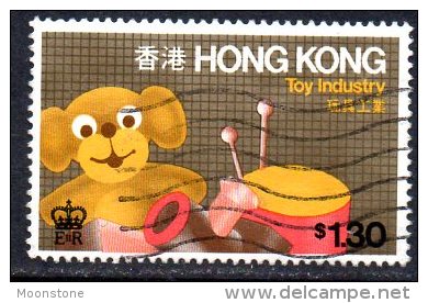 Hong Kong QEII 1978 Toy Industry $1.30 Value, Used - Nuovi