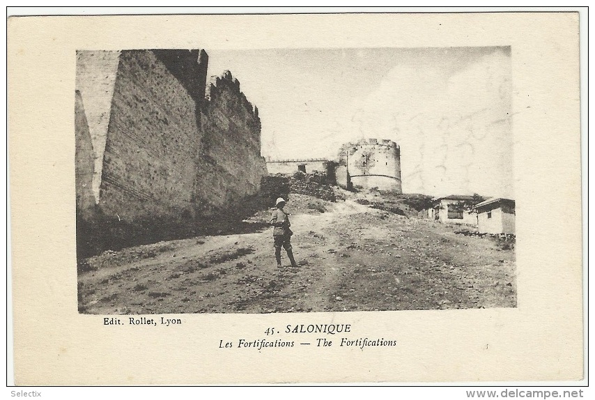 Greece 1917 WWI - British Fieldpost Stationed In Thessaloniki  - Military Censored - Thessaloniki