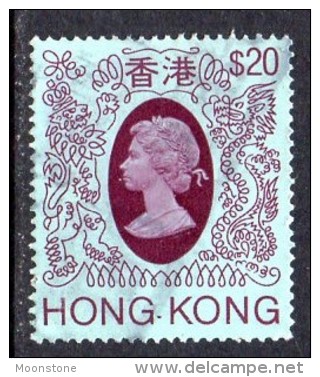 Hong Kong QEII 1982 $20 Definitive, Used - Gebruikt