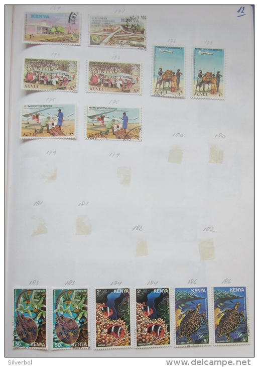 BL0154 - Kenya - 14  Various Stamps - Kenia (1963-...)