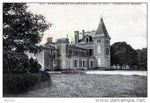 44 ST PHILIBERT DE GRAND LIEU Chateau Du Rocher - Saint-Philbert-de-Grand-Lieu