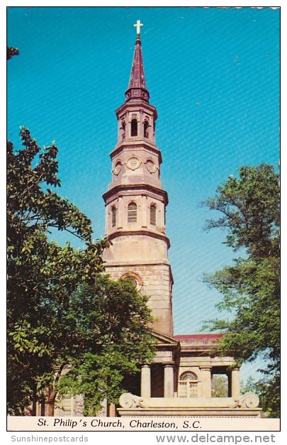 Saint Philips Church And Grave Of John C Calhoun Charleston South Carolina - Charleston