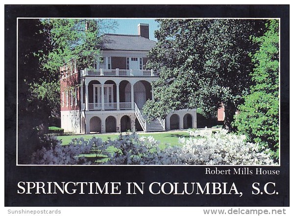 Robert Mills Historic House And Park Columbia South Carolina - Columbia