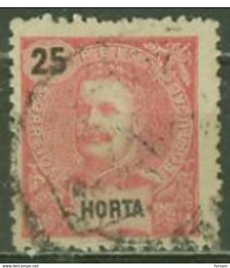 HORTA..1897..Michel # 18...used. - Horta