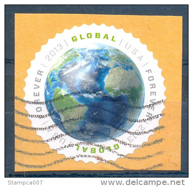 2013 Global Forever Earth Aarde Terre - Used Stamps