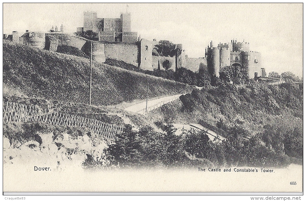 DOVER -THE CASTLE AND CONSTABLE'S TOWER - Dover